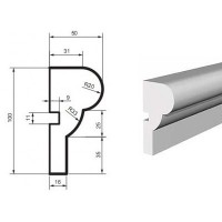 Фасадный молдинг Prestige Decor MC 110