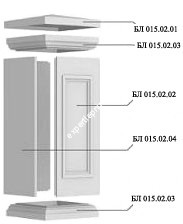 Крышка тумбы Modus Decor БЛ 015.02.01