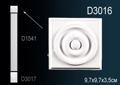 Капитель пилястры Perfect D3016