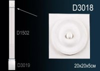 Капитель пилястры Perfect D3018