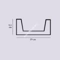 Декоративная балка Уникс CC3 под покраску 3