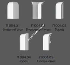 Внешний угол плинтуса Modus Decor П 004.01