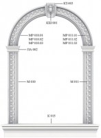 Молдинг радиальный Modus Decor МР 010.01